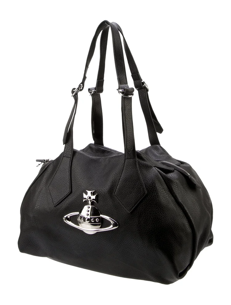 Vivienne Westwood Graphic Print Shoulder Bag — angle view